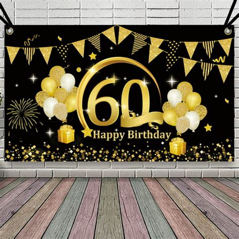 60th Anniversary Decorations