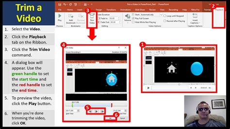 Trim A Video In Powerpoint Youtube