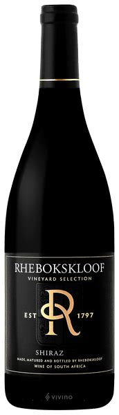 Rhebokskloof Vineyard Selection Shiraz Vivino Brasil