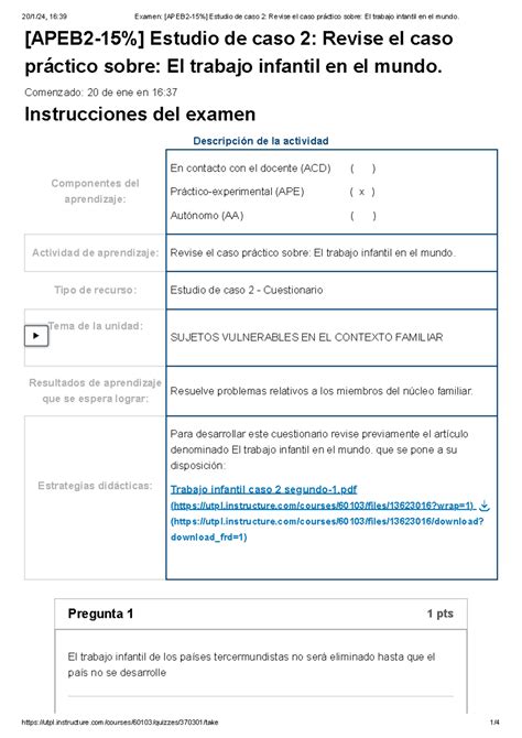 Exdddf Apeb Estudio De Caso Revise El Caso Pr Ctico Sobre