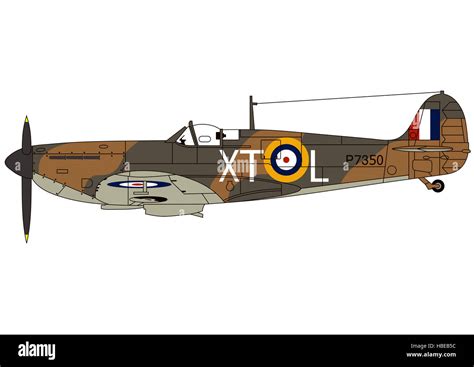 Supermarine Spitfire Mk.II Stock Photo - Alamy