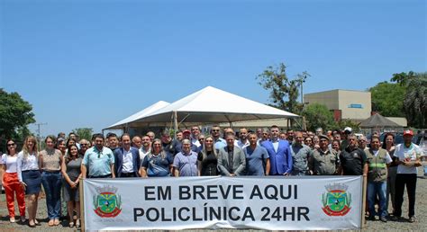 NOVA SANTA RITA Prefeito Rodrigo Battistella assina ordem de início