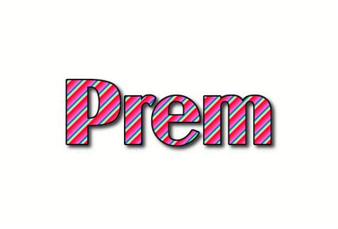 Prem Logo | Free Name Design Tool from Flaming Text