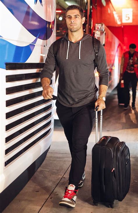 Jimmy Garoppolo — Off To La 🛩 📸49ers Fun To Be One How To Look