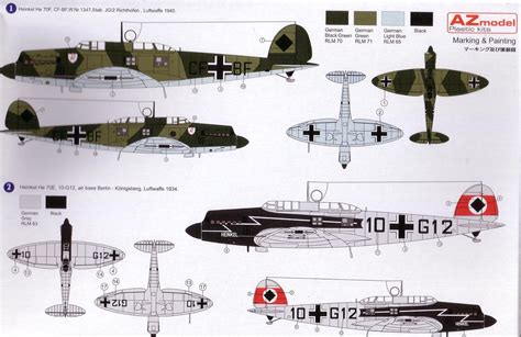 Fdra Fuerza Aérea Bombardero Ligero Heinkel He 70 Blitz