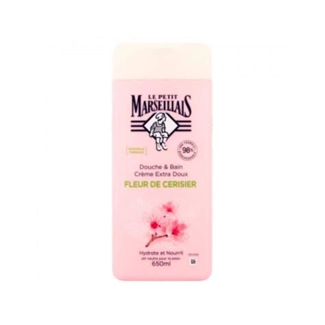 Le Petit Marseillais Douche Cr Me Extra Doux Fleur De Cerisier Ml