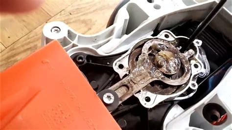 How To Grease A Gear Box On A Stihl Hedge Trimmer Youtube