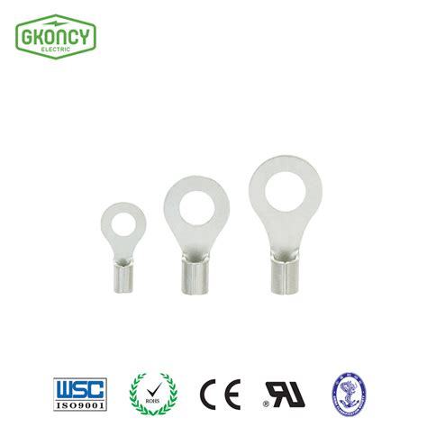 Ring Type Naked Terminal Lug Electrical Connectors And Cable Terminal