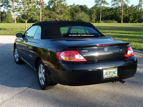 Toyota Solara Sle Convertible Door L