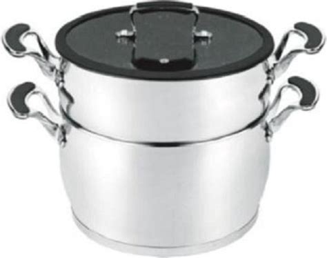 Royal Swiss Stoompan RVS Couscous Pan 12 Liter Couscous Maker