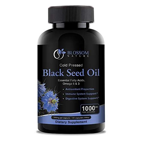 Black Seed Oil Capsules 1000mg Premium Black Cumin Seed Oil Capsules Black Seed Oil Liquid