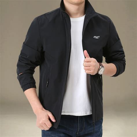 Men S Spring And Autumn Jackets Casual Men S Clothing 2024 New Work