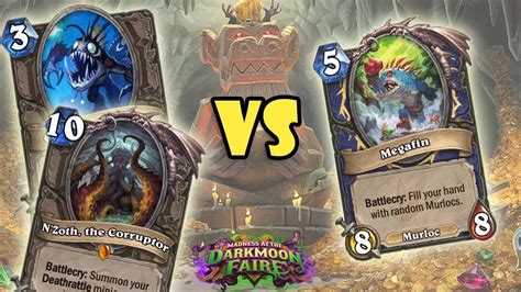 Nzoth Mill Rogue Vs Murloc Shaman Wild Hearthstone Madness At The