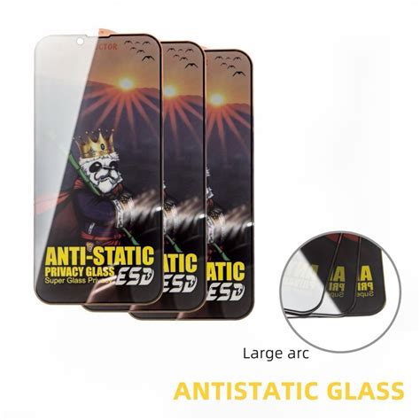 Jual Tempered Glass Anti Gores Anti Spy Anti Static Privacy Vivo S1