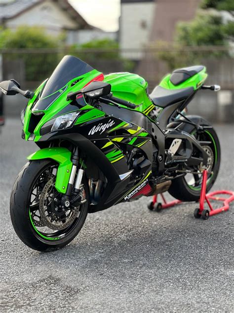 【やや傷や汚れあり】カワサキ ニンジャ Zx 10r Zx 10ra Zxt02e 760km 令和02 中古車体！動画有！茨城県！全国配送可