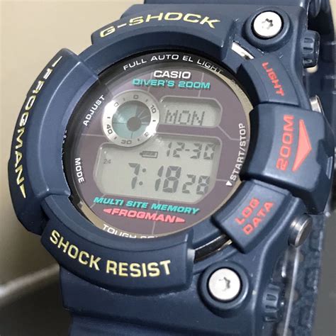 美品 CASIO G SHOCK GW 200 2JF FROGMAN フロッグマン Master of G マスターオブGシリーズ タフ