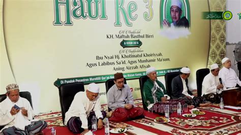 Peringatan Haul Dan Kisah Tawadhu Kh Abdulloh Masum Jauhari Pondok