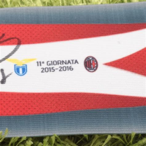 Montolivo Captain Armband Issued Lazio Milan Signed Charitystars