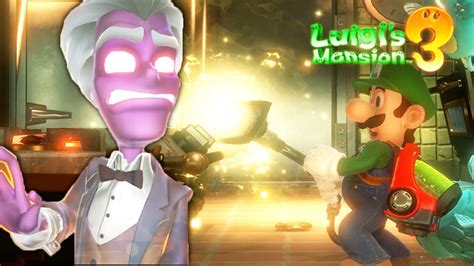 Luigi S Mansion 3 Chef Ghost And Piano Ghost Gameplay Walkthrough