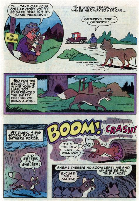 Read online Walt Disney Productions' The Fox and the Hound comic - Issue #2