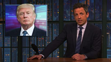 Seth Meyers Criticizes Networks For Allowing Trump To Repeat His Lies