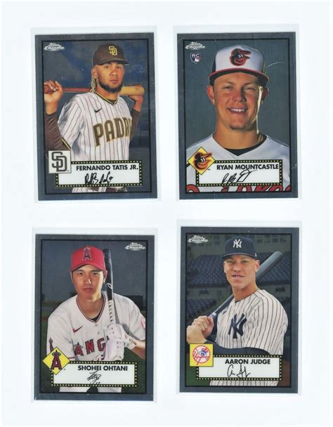 Topps Chrome Platinum Anniversary Complete Your Set