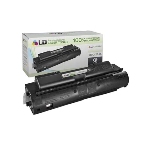 Low Cost HP 640A Black Toner Remanufactured C4191A LD Products