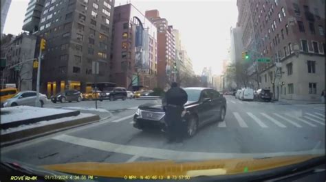 Driver Plows Into Nypd Officer In Manhattan On Purpose Fox News Video