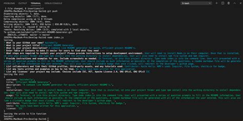 Github Kaitekelly Efficient Readme Generator A Command Line Readme