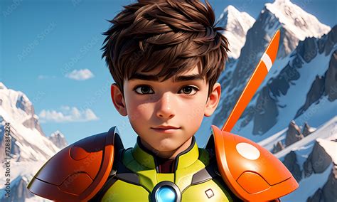 Cartoon 3d Character Cartoon Illustration Wallpaper For Kids Cute
