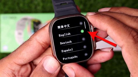 How To Change Language On Dt Ultra Smartwatch Youtube