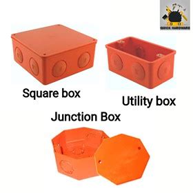 Poly Square Box Junction Box And Utility Box Shopee Philippines