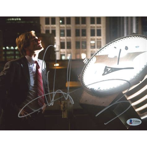 Aaron Eckhart Signed The Dark Knight X Photo Beckett Coa