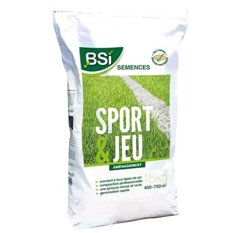 Bsi Semences Am Nagement Gazon Sport Jeu Kg Marketonweb