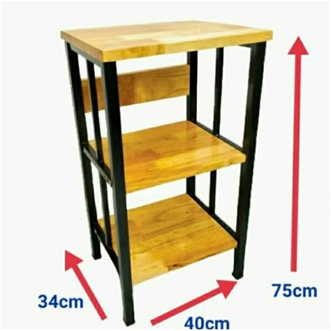 Jual Rak Kayu 3 Tingkat Shopee Indonesia