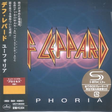 Def Leppard Euphoria 1999 {2023 Japanese Limited Edition Remastered} Cd Rip Getmetal