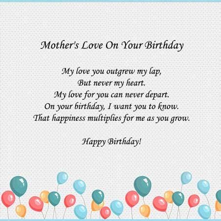 Happy Birthday Poems for Daughter from Mom & Dad