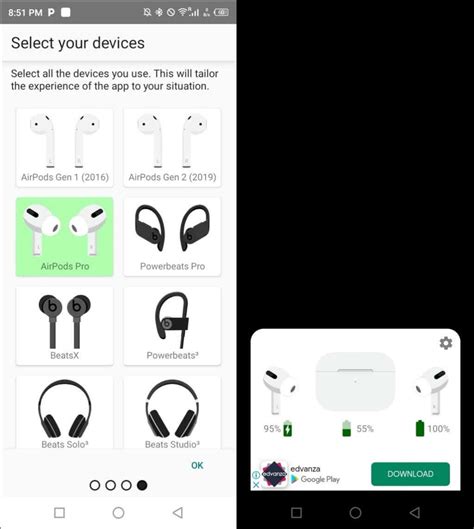 Cómo verificar la batería de los AirPods en Android y Windows Tecno