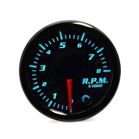 Inch Mm Tachometer Gauge Colors Tacometro Meter Rpm Led