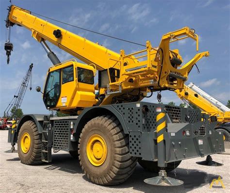 Grove Rt880e 80 Ton Rough Terrain Crane For Sale Hoists And Material