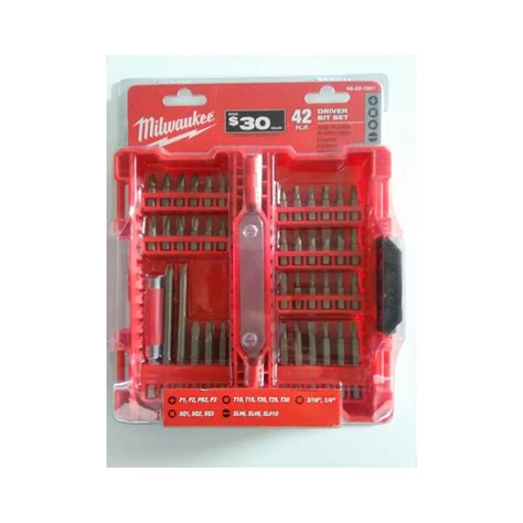 Juego Desarmador 42PC Milwaukee TAMEX