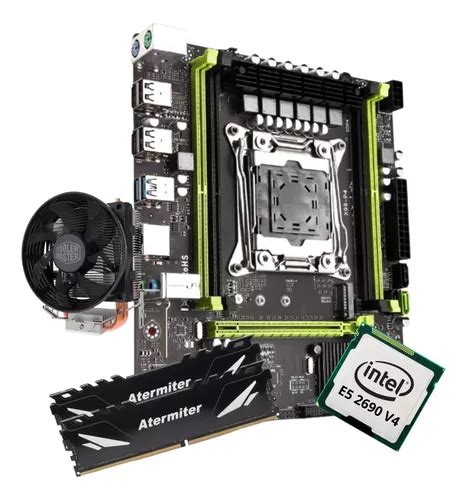 Kit Gamer Placa M E X Atermiter P Xeon E V Gb Co