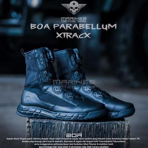 Jual Sepatu Pdl Tactical Tni Polri Original X Track Boa Parabellum