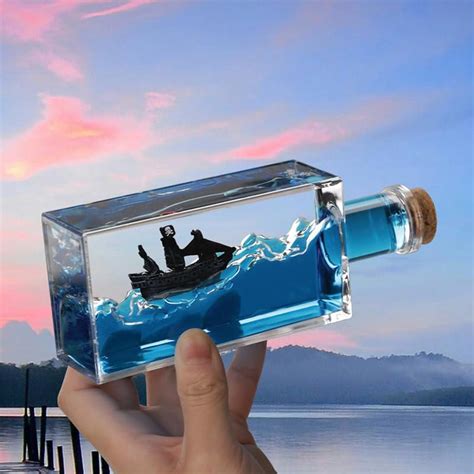 Amazon SVICCOOKQ Cruise Ship Fluid Drift Bottle Unsinkable Boat