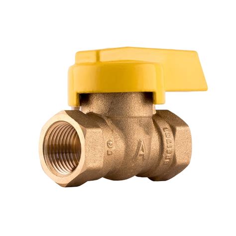 American Valve 1 2 In Fnpt Brass Ball Valve In The Ball Valves Department At