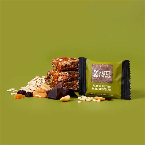 Organic Peanut Butter Dark Chocolate Kids Bars – Kate's Real Food