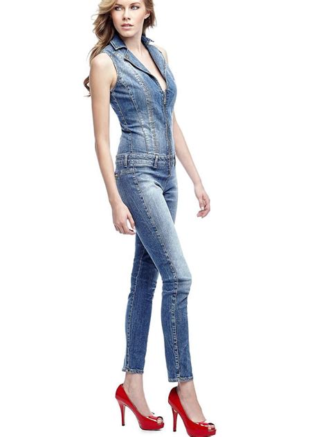 Combinaison En Jean Guess Combinaison Femme Guess Iziva