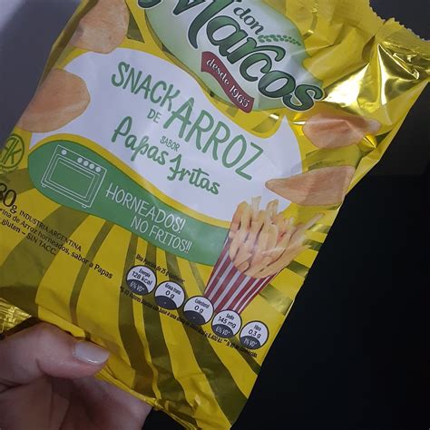 Don Marcos Snack De Arroz Sabor A Papas Fritas Reviews Abillion