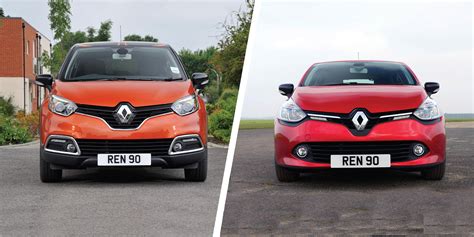 Renault Captur Vs Clio Sibling Show Down Carwow