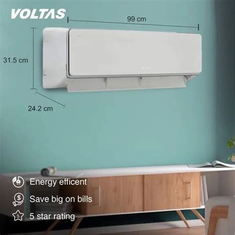 Voltas Ton Star Inverter Split Ac At Rs Piece Voltas All